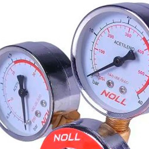Regulador de Pressão de Gás Acetileno - 339.0004 - Noll