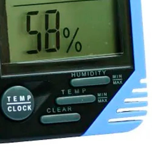 Relógio Termo- Higrômetro Interno/ Externo - MT-241 - Minipa