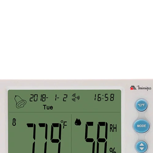 Relógio Termo-Higrômetro Sensor Interno MT-242B - Minipa