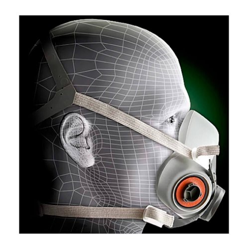 Respirador Reutilizável Semifacial Mod. 6200 - 3M