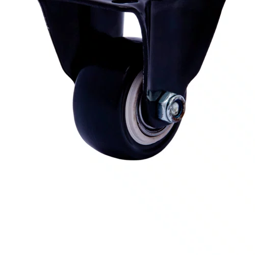 Rodízio Fixo Black 41mm 30kg com Placa e Roda Preto - Colson
