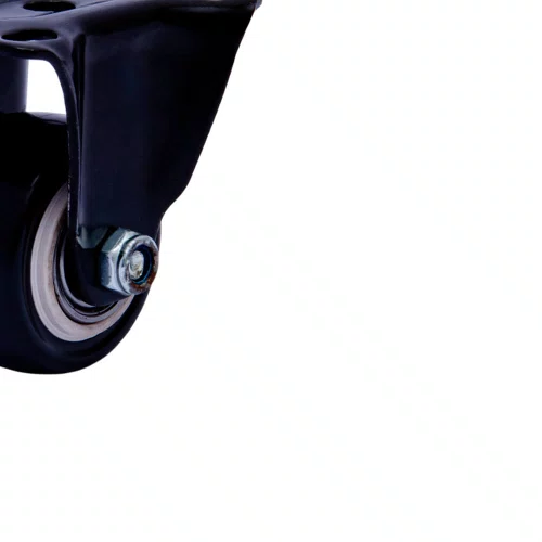 Rodízio Fixo Black 41mm 30kg com Placa e Roda Preto - Colson