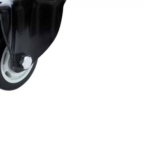 Rodízio Fixo Black 75mm 70kg com Poliuretano  Preto - Colson