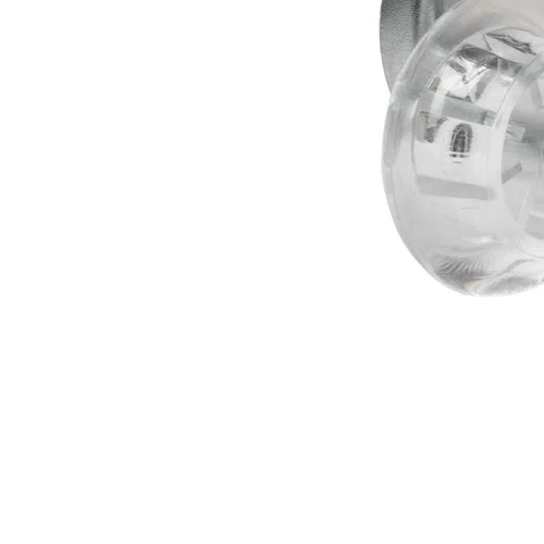 Rodízio Fixo Série Gel 50mm 40kg com Placa e Roda Transparente - Colson