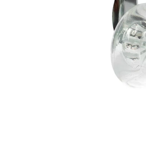 Rodízio Fixo Série Gel 75mm 50kg com Placa Roda Transparente - Colson
