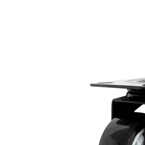 Rodízio Giratório Com Freio Black 75mm 70kg Polietileno Preto - Colson