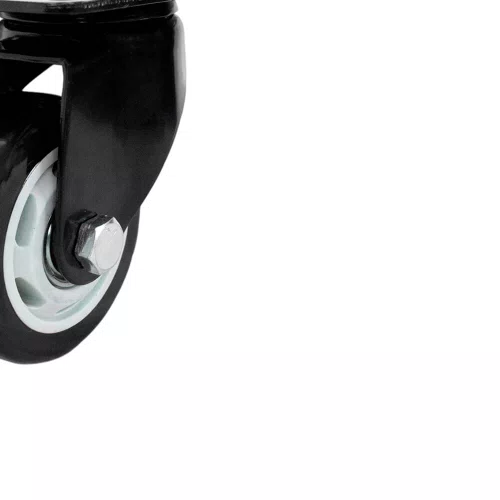Rodízio Giratório Com Freio Black 75mm 70kg Polietileno Preto - Colson