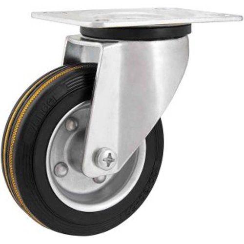 Rodízio Giratório Médio 4" Preto - Vonder