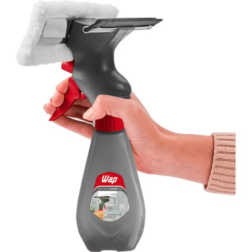 Rodo Limpa Vidros Mop 3 em 1 Spray e Reservatório 300ml - Wap