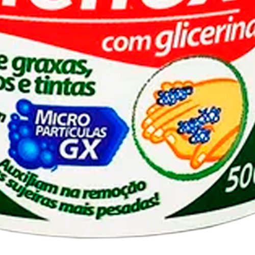 Sabão em Pasta Glicerinada Para mãos PT 500G Com Micro - Gienex