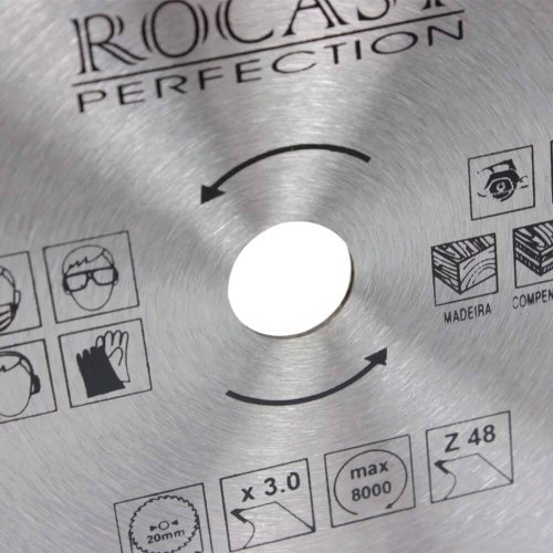 Serra Circular Para Madeira 7.1/4" x  36 D Furo 20 x 16 - Rocast