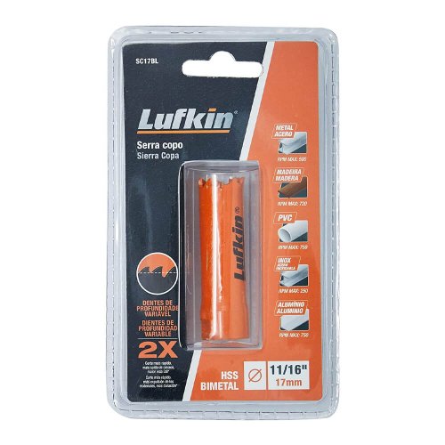 Serra Copo 17mm 11/16" - Lufkin