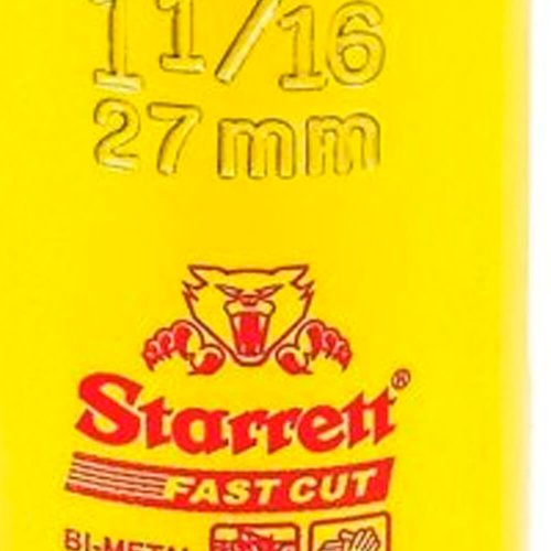 Serra Copo 27mm 1.1/16" Fast Cut - Starrett