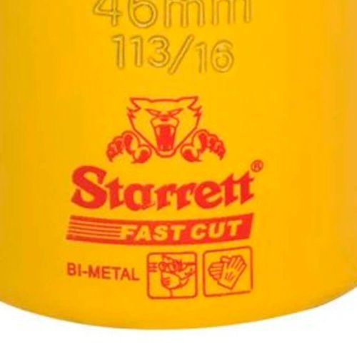 Serra Copo 46mm 1.13/16" Fast Cut - Starrett