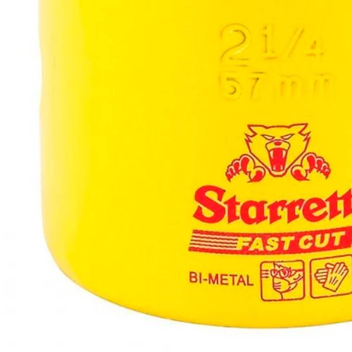 Serra Copo 57mm 2.1/4" Fast Cut - Starrett