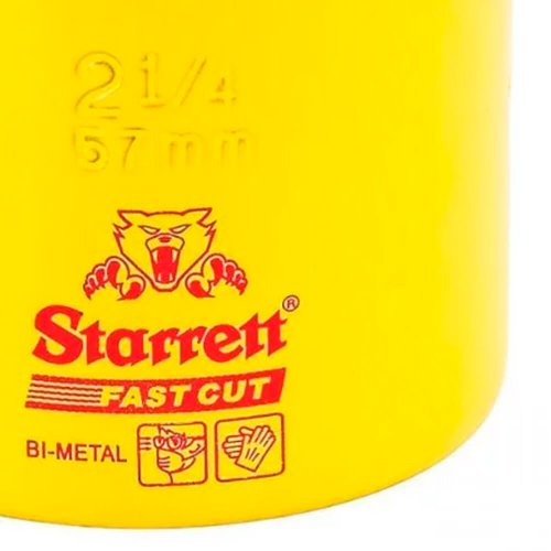 Serra Copo 57mm 2.1/4" Fast Cut - Starrett