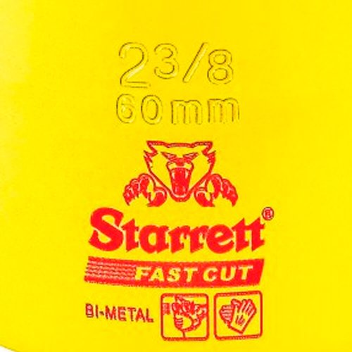 Serra Copo 60mm 2.3/8" Fast Cut - Starrett