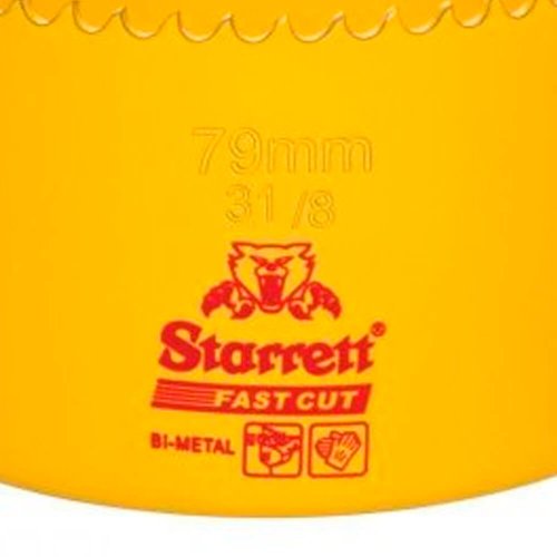 Serra Copo 79mm 3.1/8" Fast Cut - Starrett