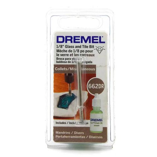 Ponta de Broca Diamantado Para Vidro 662DR - Dremel