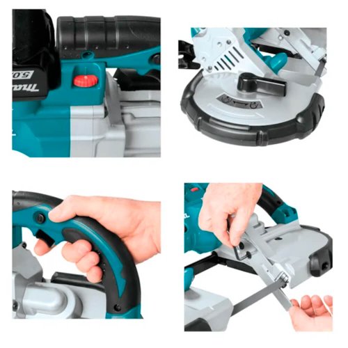 Serra Fita 120mm 18V LI-ION à Bateria - Makita DPB180RFE