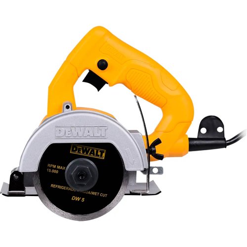 Serra Mármore 125mm DW862W 1.400W 220V Kit Refrigeração + Disco - Dewalt