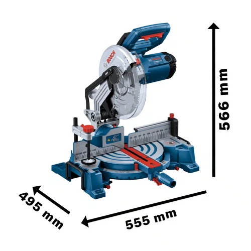 Serra Meia Esquadria 110V GCM 254 com Disco - Bosch