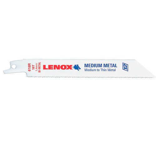 Serra Sabre para Metal 8 x 3/4 x 0,35" 18D 818R - Lenox