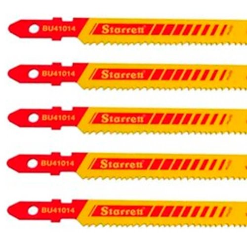Serra Tico-Tico Bi-Metal 100mm 10-14D Cartela Com 5 peças - Starrett