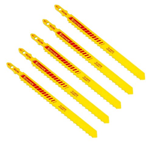Serra Tico-Tico Bi-Metal 100mm 6D Cartela Com 5 peças BU46 - Starrett