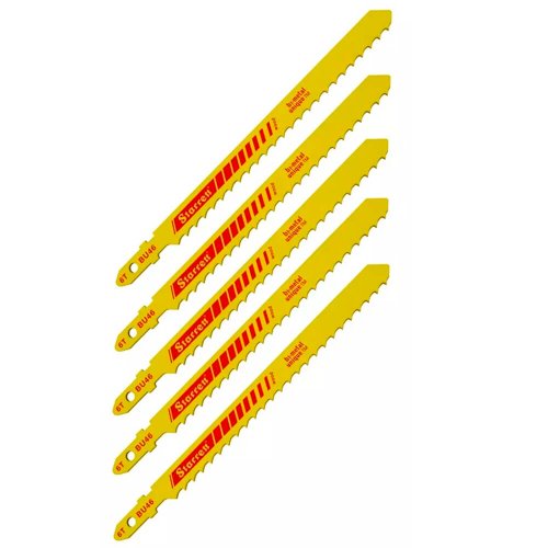 Serra Tico-Tico Bi-Metal 100mm 6D Cartela Com 5 peças BU46 - Starrett