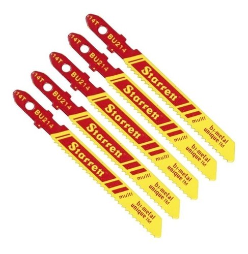 Serra Tico-Tico Bi-Metal, 50mm 14D Cartela Com 5 peças - Starrett
