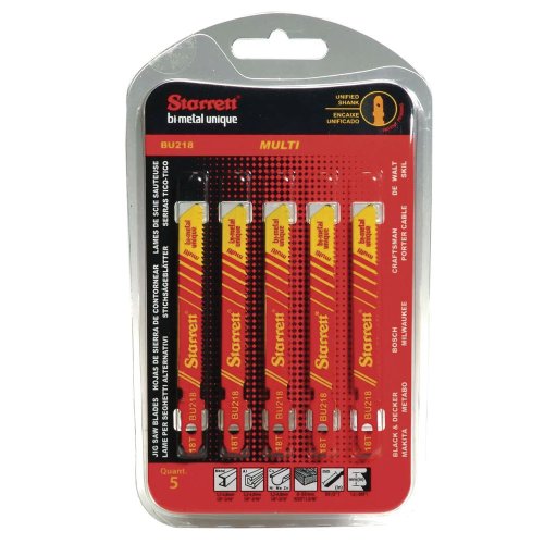 Serra Tico-Tico Bi-Metal, 50mm 18D Cartela Com 5 peças - Starrett