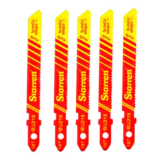 Serra Tico-Tico Bi-Metal, 50mm 18D Cartela Com 5 peças - Starrett