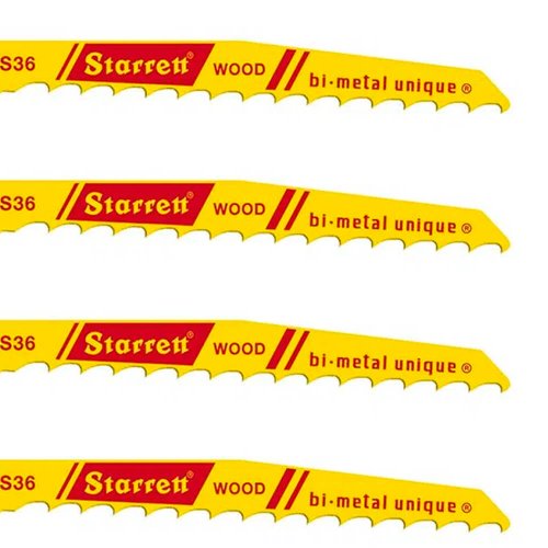 Serra Tico-Tico Bi-Metal, 65mm 6D Cartela Com 5 peças - Starrett