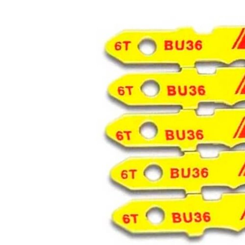 Serra Tico-Tico Bi-Metal, 75mm 6D Cartela Com 5 Peças - Starrett