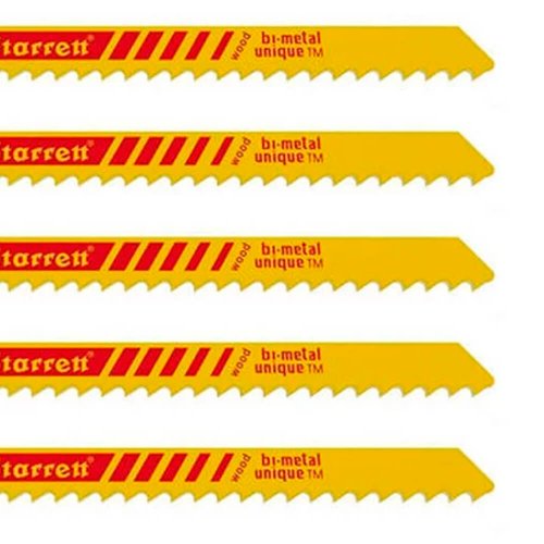 Serra Tico-Tico Bi-Metal, 75mm 8D Cartela Com 5 peças - Starrett