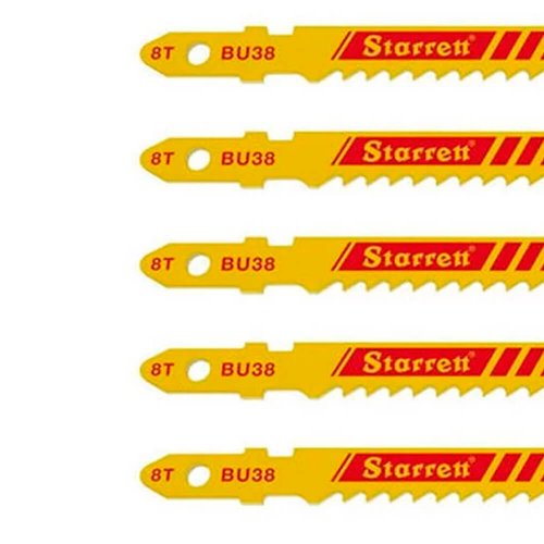 Serra Tico-Tico Bi-Metal, 75mm 8D Cartela Com 5 peças - Starrett