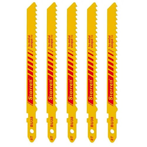 Serra Tico-Tico Bi-Metal, 75mm 8D Cartela Com 5 peças - Starrett