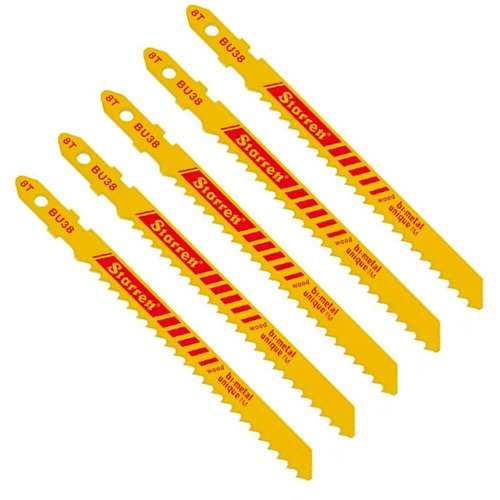 Serra Tico-Tico Bi-Metal, 75mm 8D Cartela Com 5 peças - Starrett