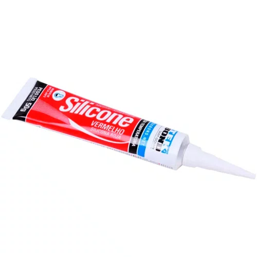 Silicone Acético Alta Temperatura Vermelho 50g - TekBond
