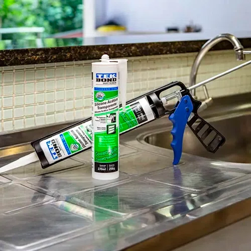 Silicone Acético Construção Transparente 256G/270ML - TekBond