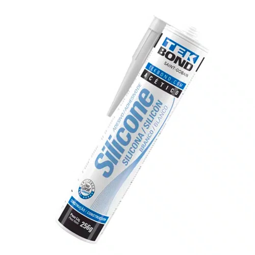 Silicone Acético Geral Branco 256g - TekBond