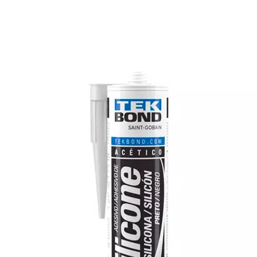 Silicone Acético Geral Preto 256g - TekBond
