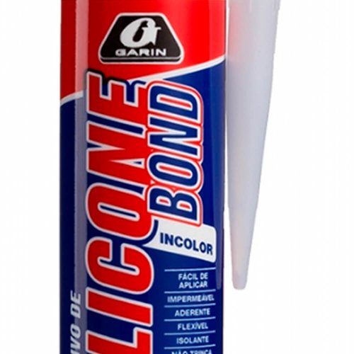 Silicone Bond Acético Incolor - Garin