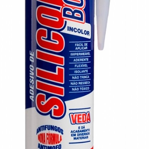 Silicone Bond Acético Incolor - Garin