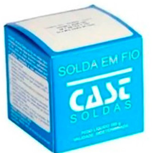 Solda Cast 1MM Azul 60X40 189MSX 10 Carretel 500g - Cast Soldas