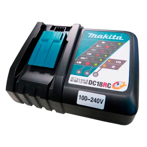 Soprador de Folhas 18V DUB186Z + Bateria BL1830B + Carregador DC18RC - Makita