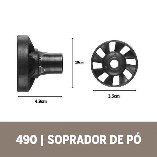 Soprador de Pó para Mandril REF 490 - Dremel