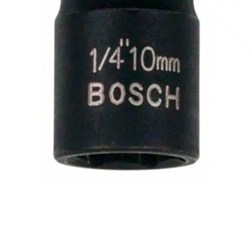 Soquete Encaixe 1/4" x Sextavado 10mm - Bosch