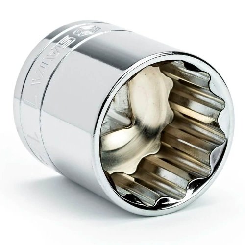Soquete Estriado 1/2" de 14mm - Sata
